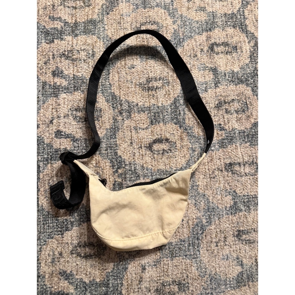 Baggu Mini Crescent Bag - Ivory Pristine Condition